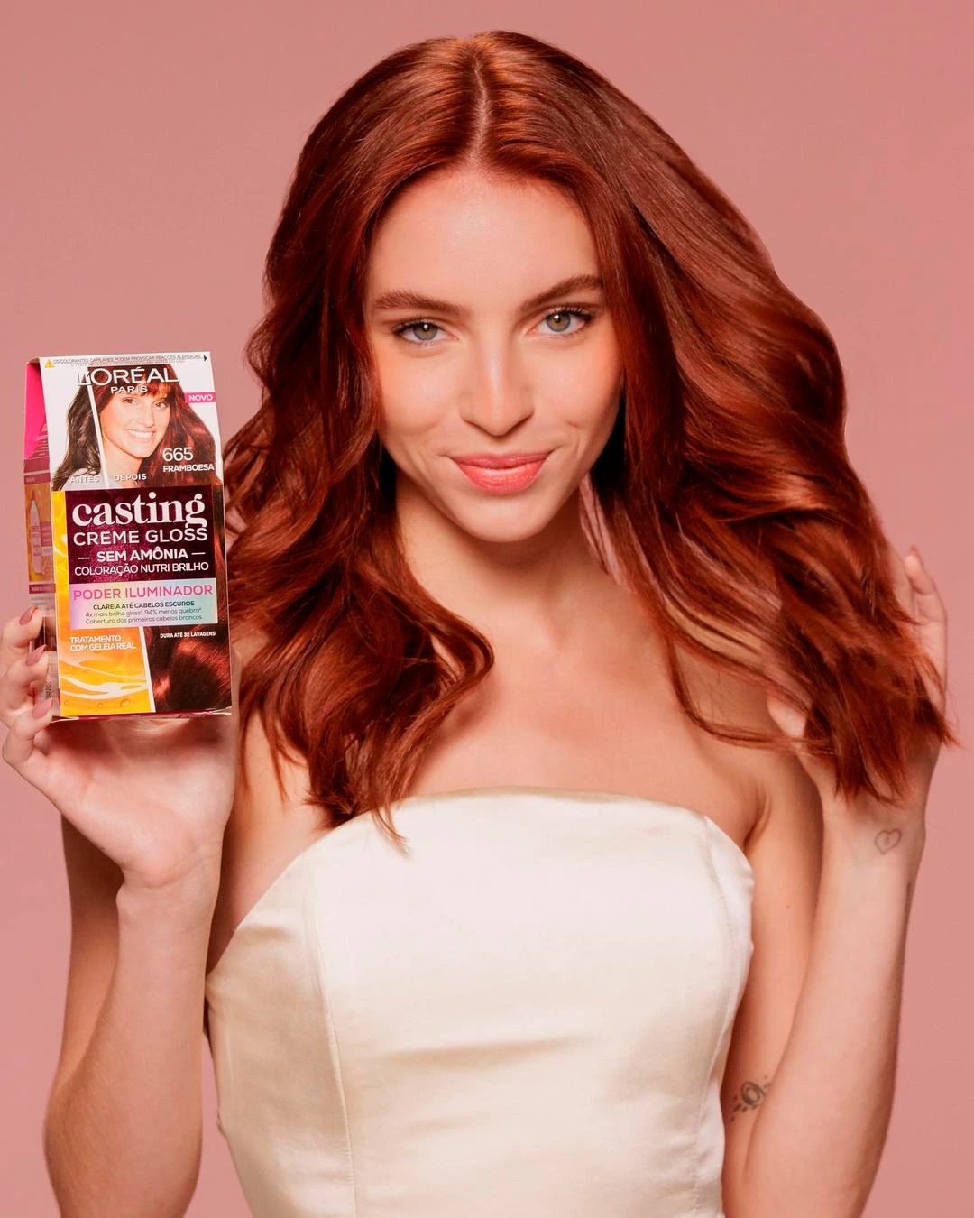 L'Oréal Casting Creme Gloss — Framboesa